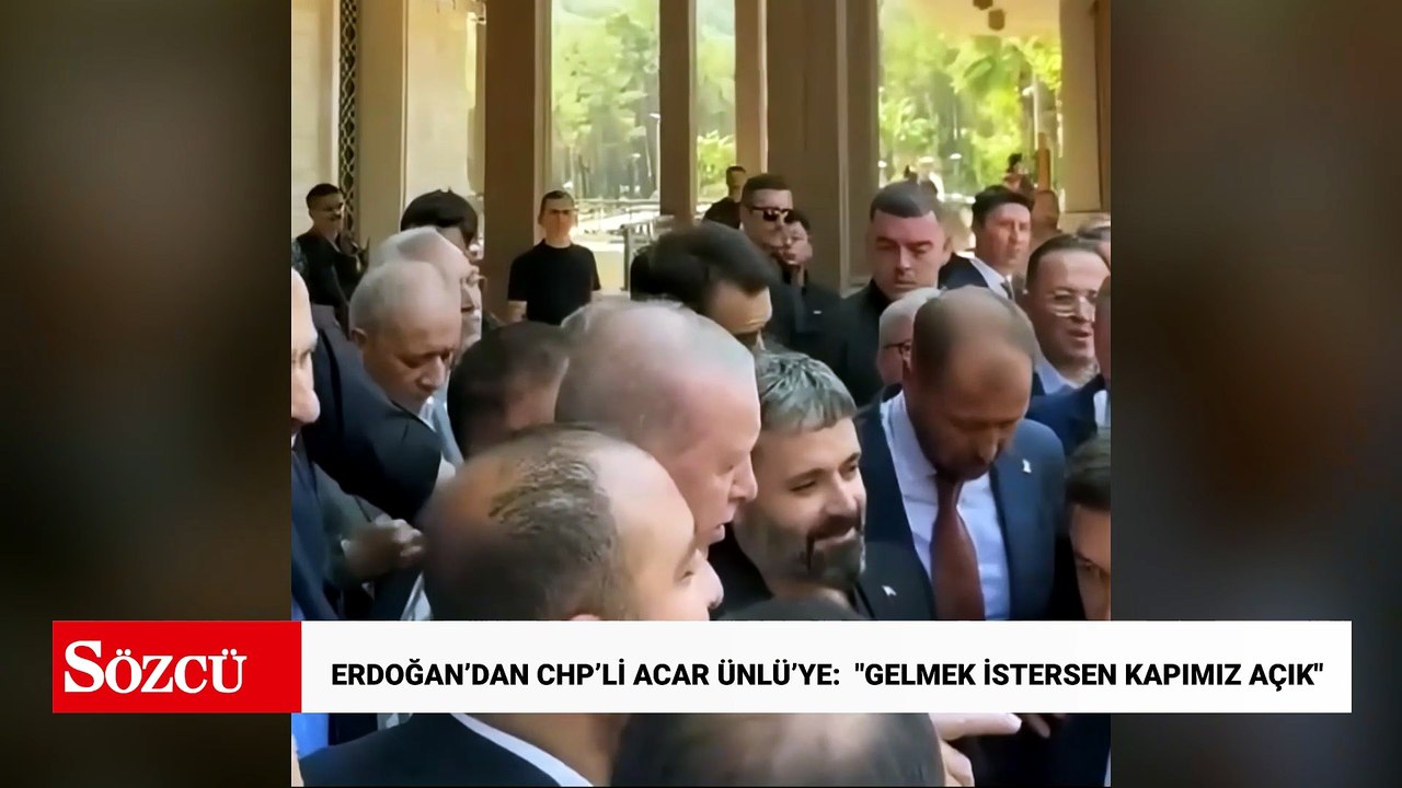 Erdoğan’dan CHP’li Marmaris Belediye Başkanı Ac...