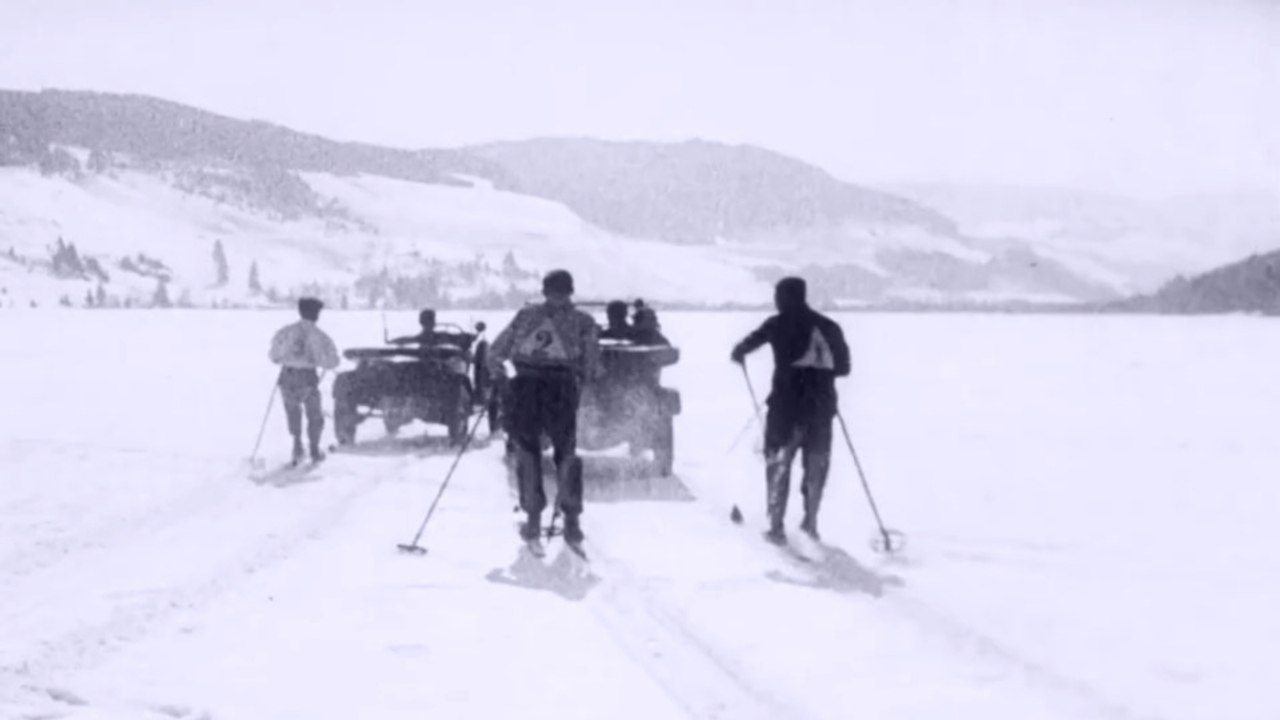 Wintersport im Schwarzwald 1927