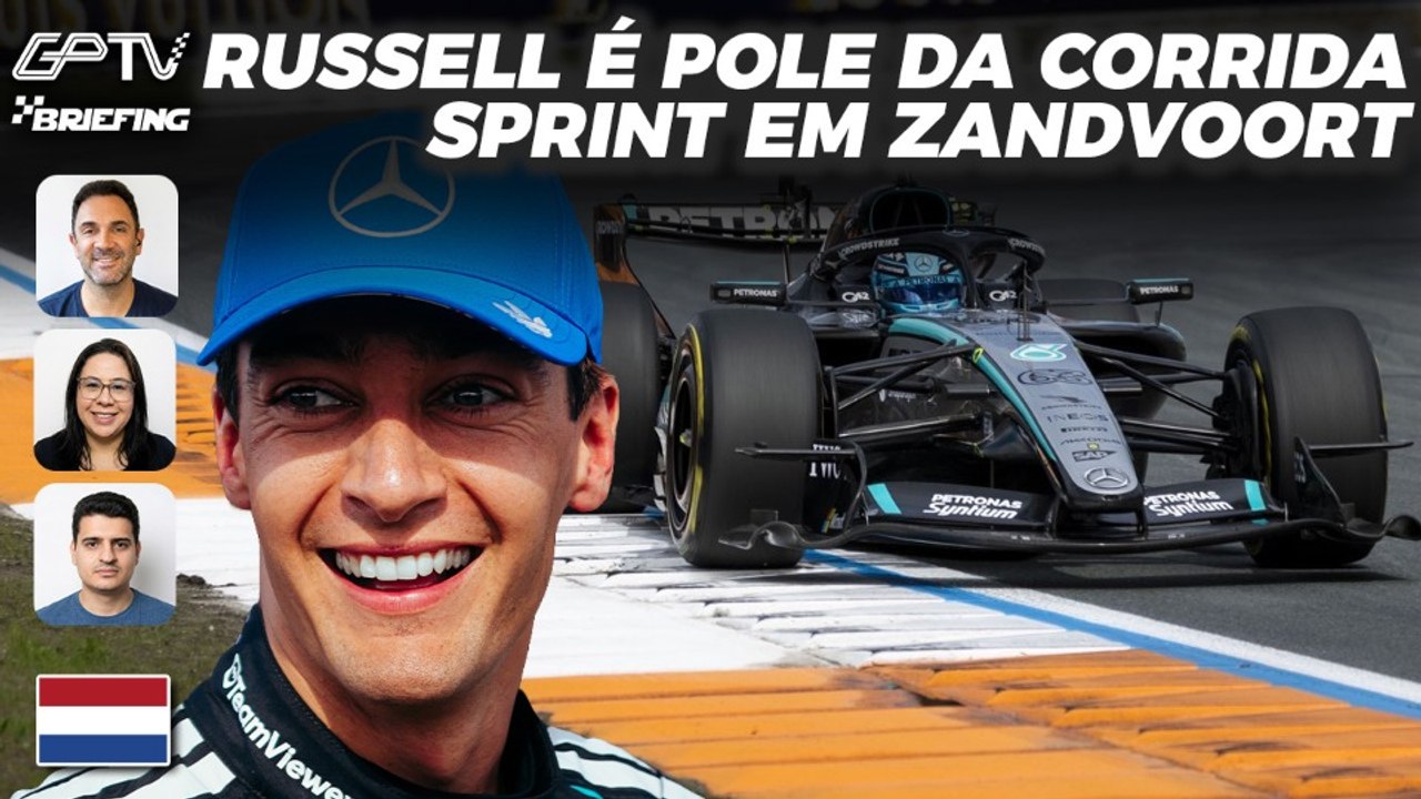 F1 2026: RUSSELL É POLE DA CORRIDA SPRINT EM ZANDVOORT | Briefing