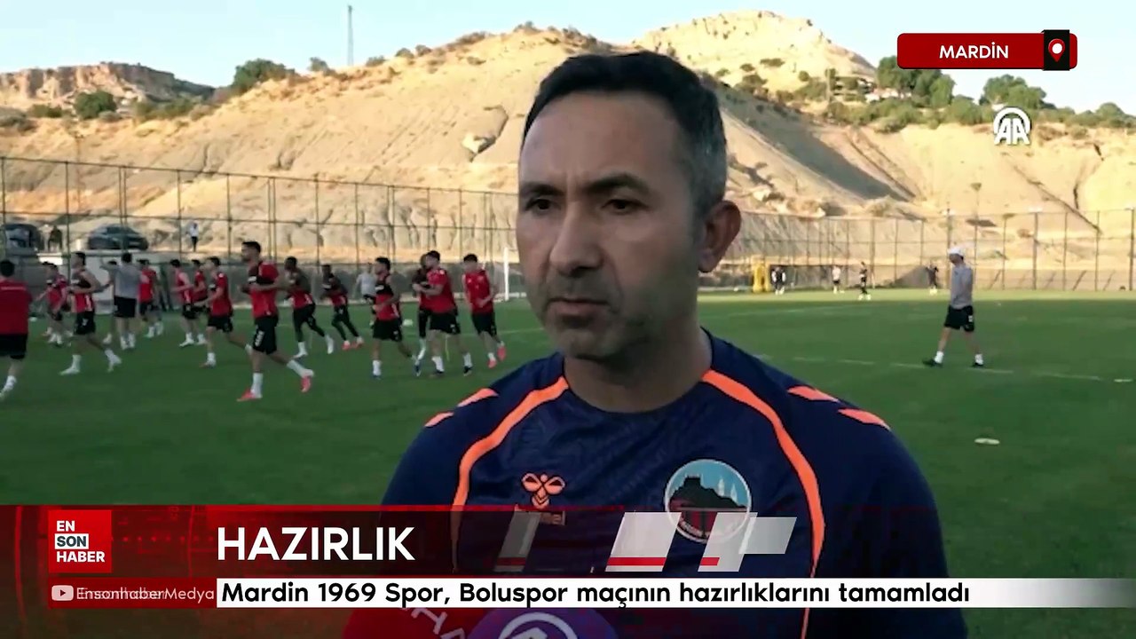 Mardin 1969 Spor, Boluspor maçının hazırlıkları...