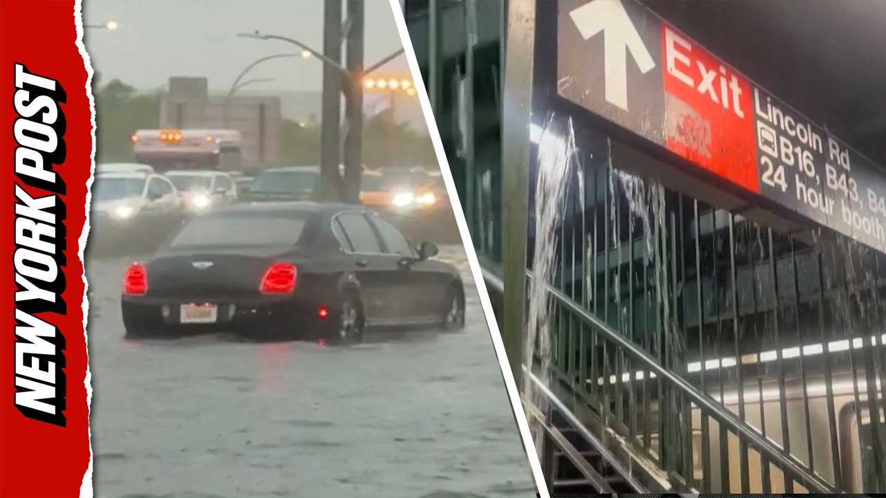 Heavy rain nails NYC triggering devastating flo...