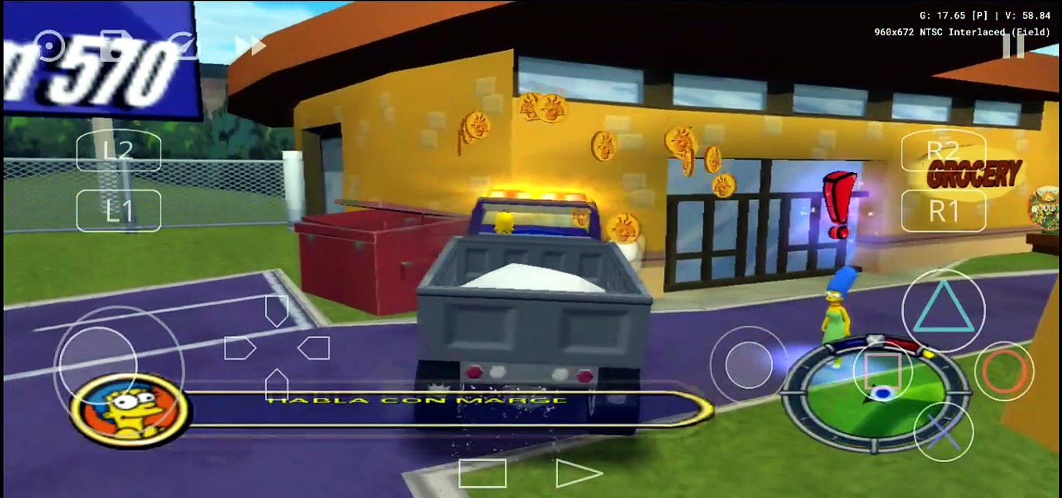 Simpsons Hit & Run Español Latino PS2 Misión 7 El Apoclíptico Apocalipsis