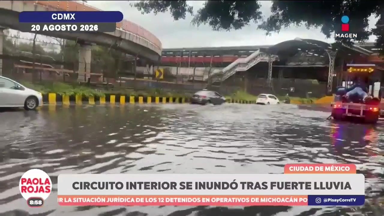 Fuertes lluvias desatan inundaciones y caos en...