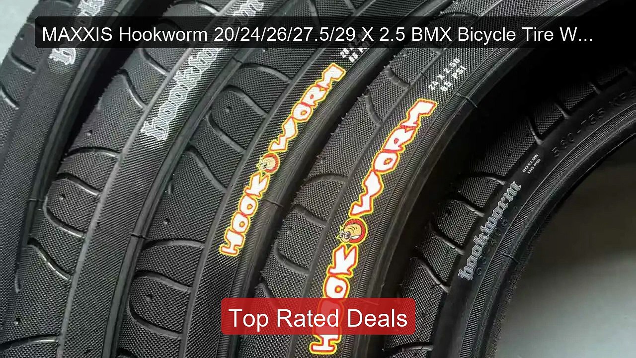 MAXXIS Hookworm 20/24/26/27.5/29 X 2.5 BMX Bicycle Tire Wire B... -- Best Buy 2026 | Great Quality!