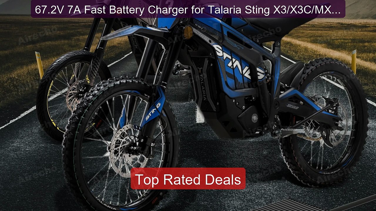 67.2V 7A Fast Battery Charger for Talaria Sting X3/X3C/MX3/... -- Top Pick 2026 | Unbeatable Price!