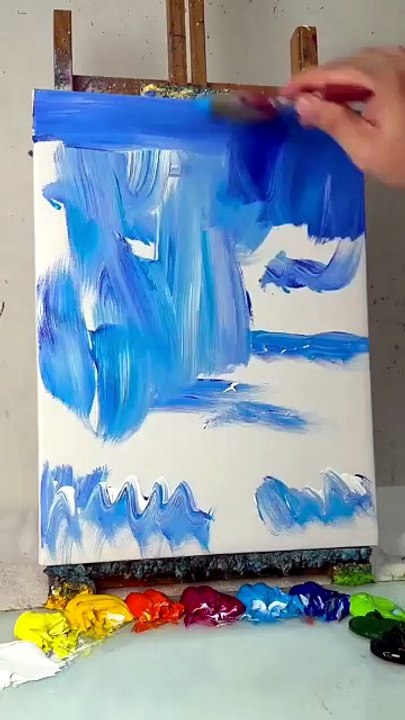 🌄 Beautiful Landscape Drawing 🎨