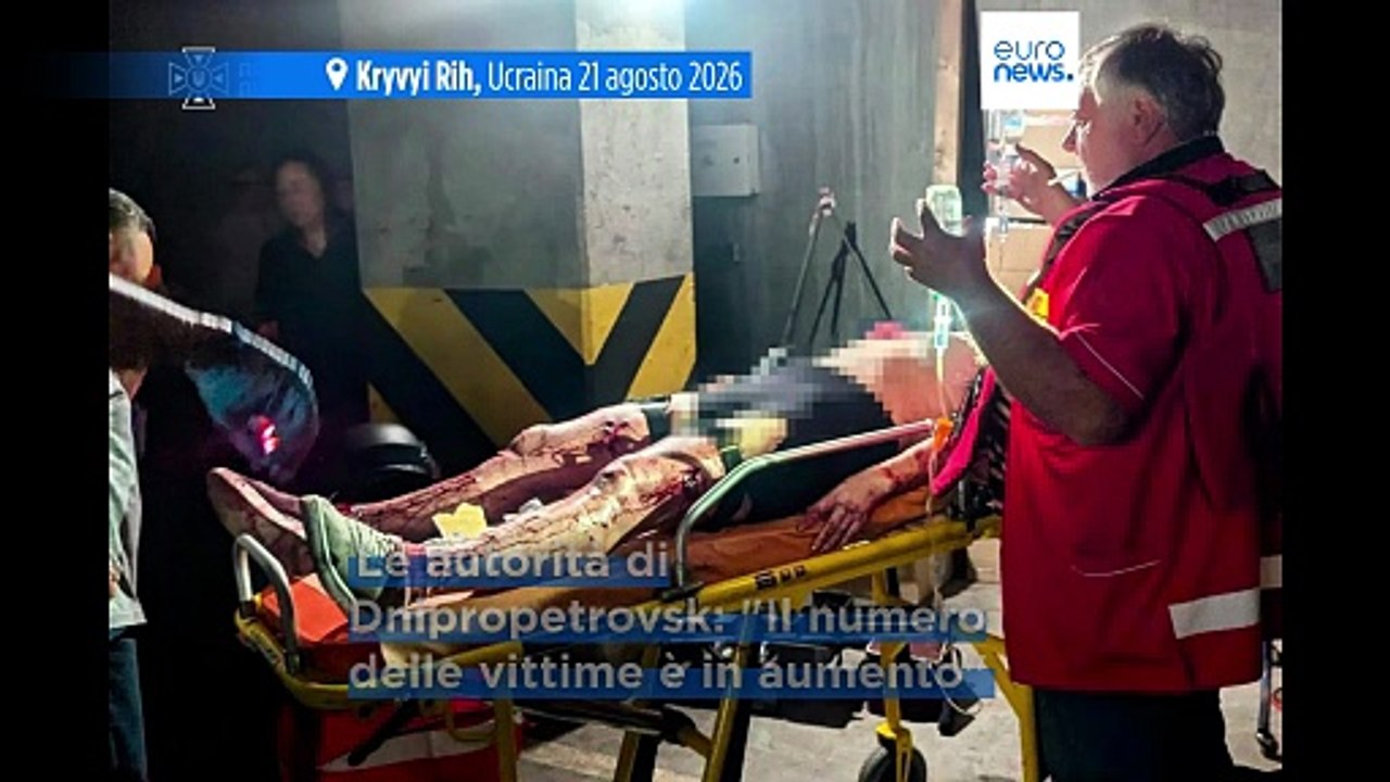Attacco russo mortale a un centro commerciale n...