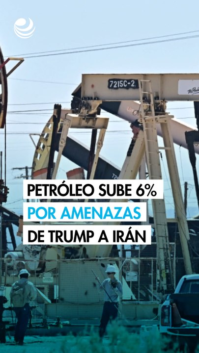 Petróleo sube hasta 6% en la semana por las amenazas de Trump de castigar a los socios de Irán