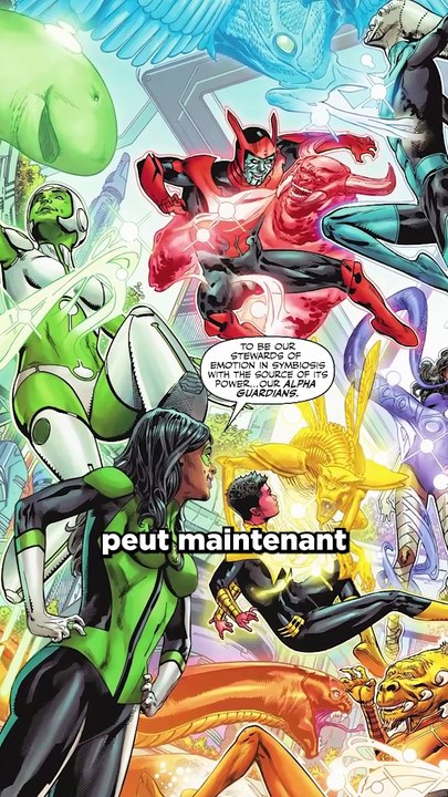 Une nouveau CORPS CHROME dans l'univers LANTERNS ?