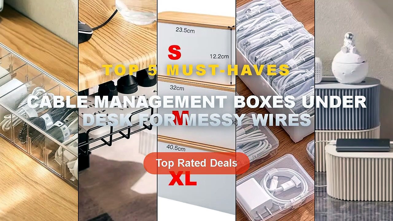 Why Everyone Is Buying Cable Management Boxes U...