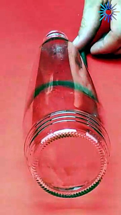 Glass bottle wizardry! 🍾