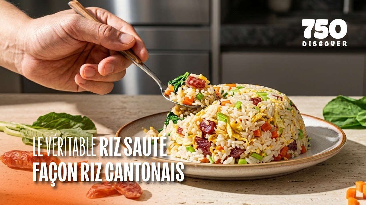 La véritable recette du riz cantonais traditionnel par Diana Chao | 750g