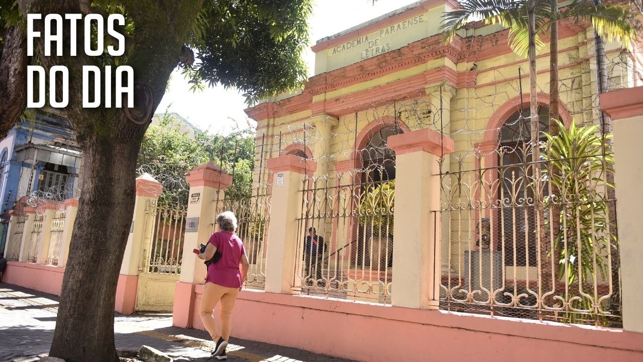 Casarão histórico da Academia Paraense de Letras é alvo de furtos e vandalismo em Belém