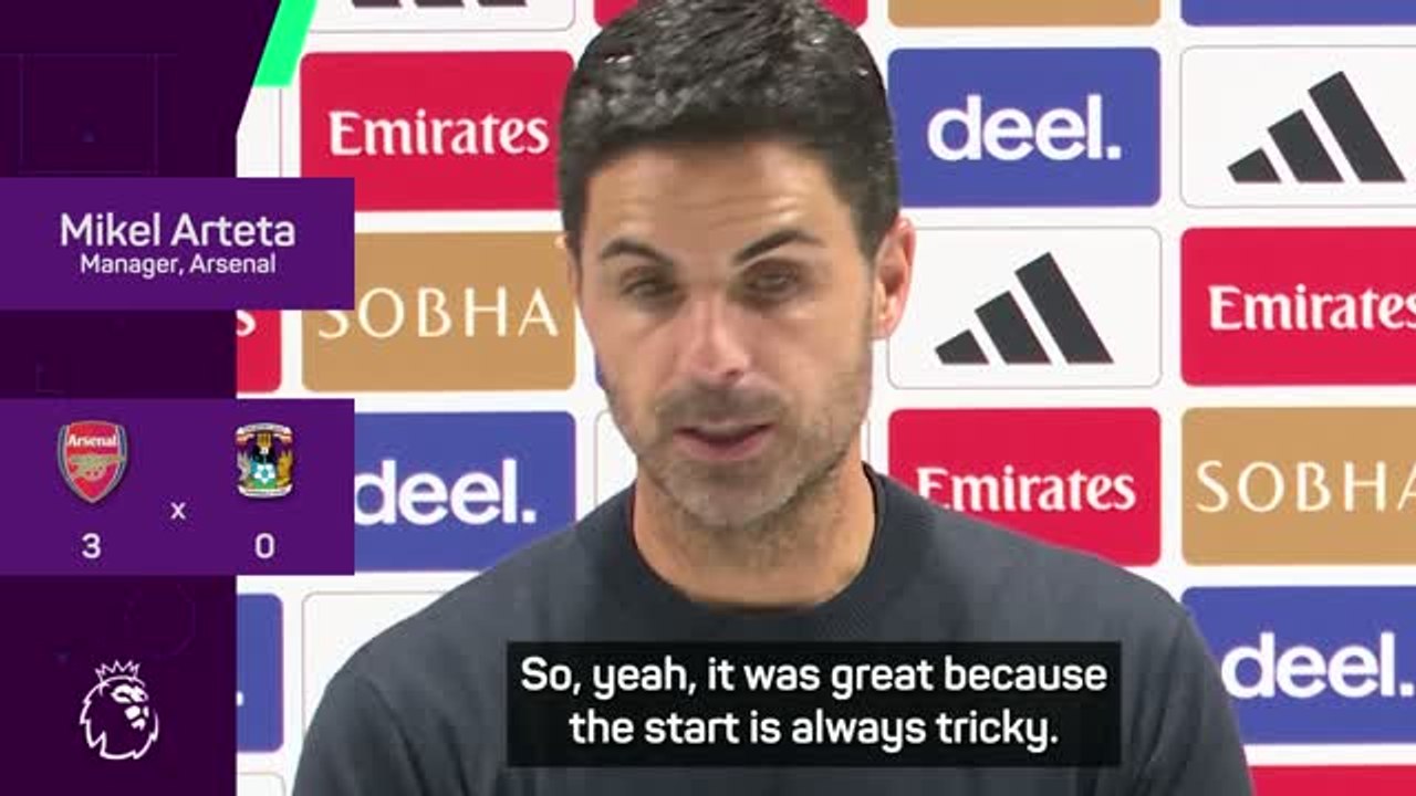 'A lot to like' - Arteta thrilled with Arsenal win