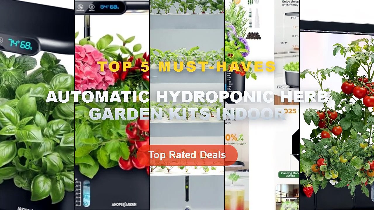 Best Automatic Hydroponic Herb Garden Kits Indo...