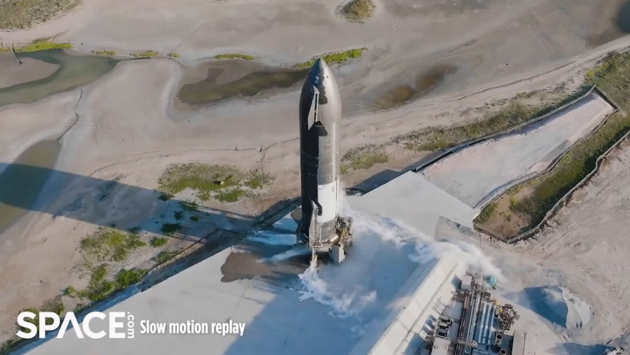 Watch SpaceX Starship 25 Static Fire Tests In R...