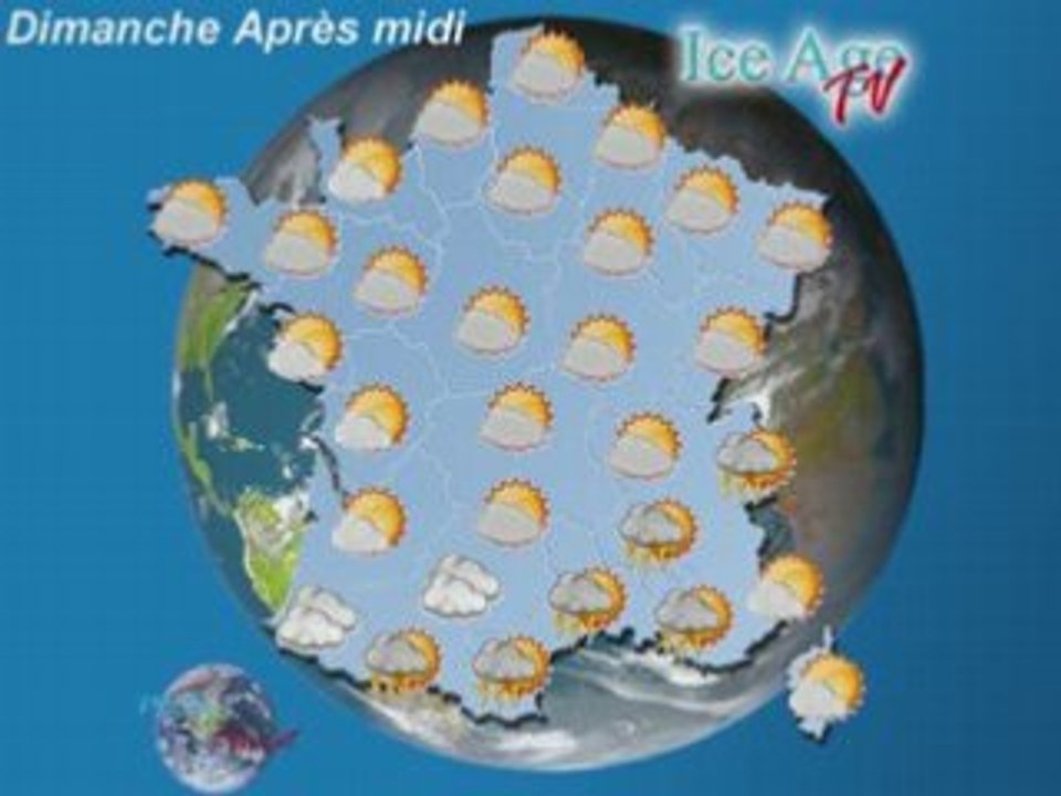 Meteo du Dimanche 20 juillet 2008