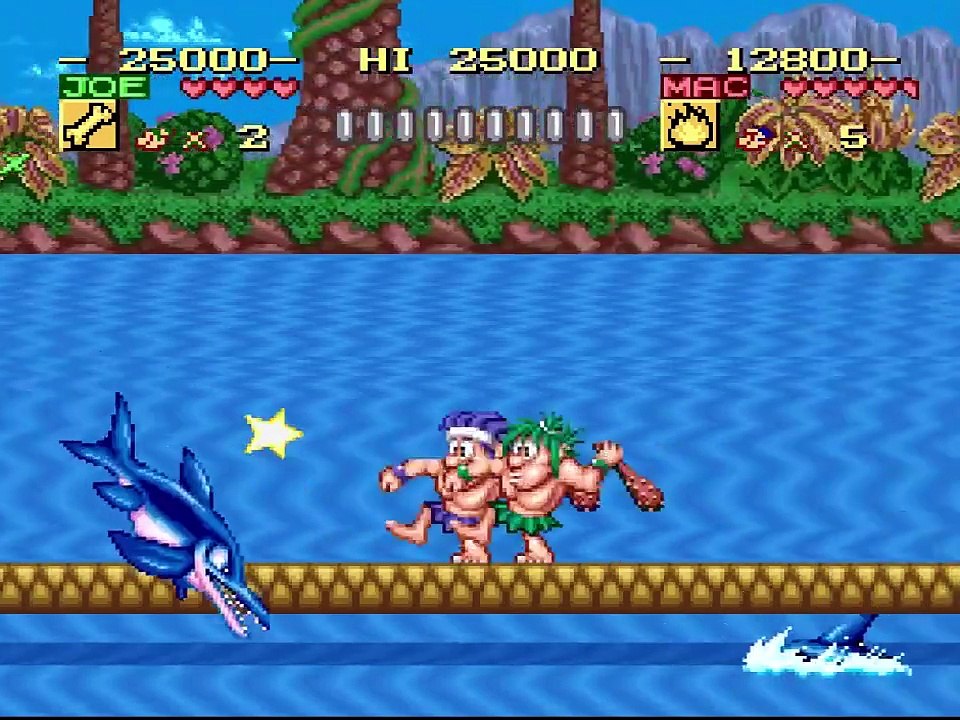 Joe & Mac SNES