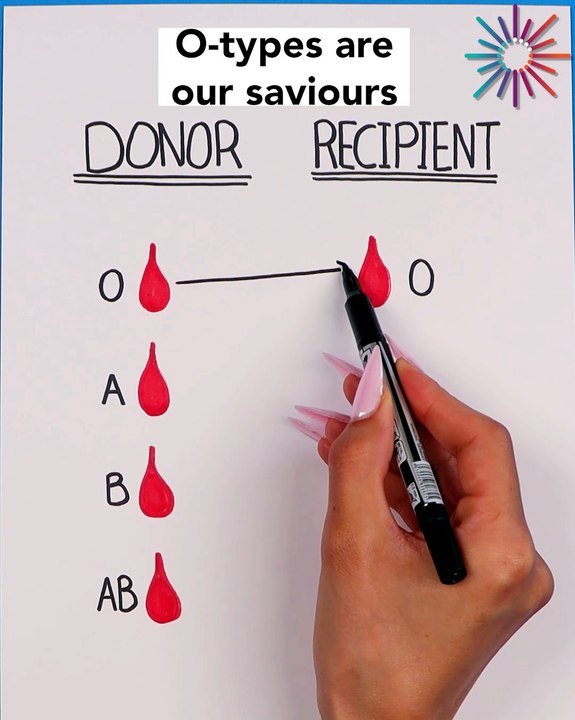 Blood type compatibility made simple