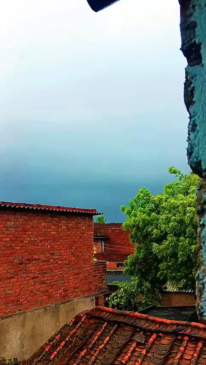 Rainy Day at My Village Home | Peaceful Indian Village Life 🌧️🏡