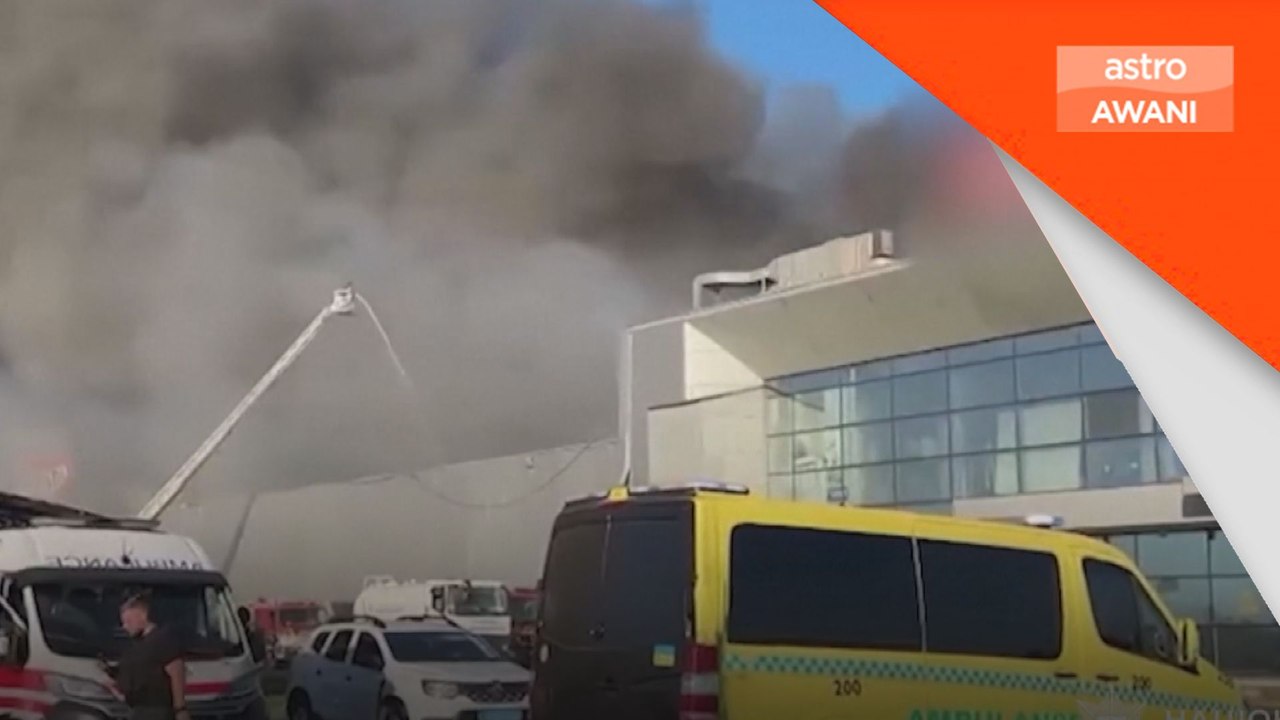 16 maut dalam serangan dron Rusia di pusat beli...
