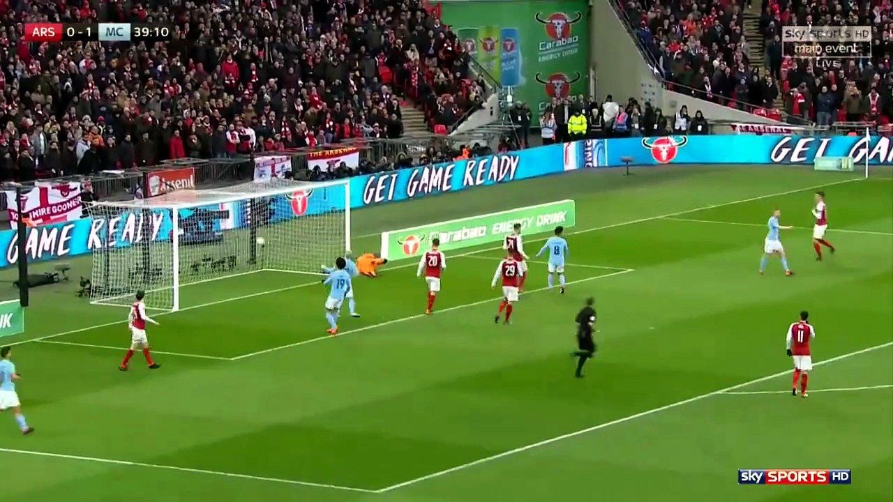 Arsenal 0-3 Manchester City - Goals and Highlig...