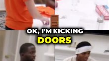 He destroyed the room!