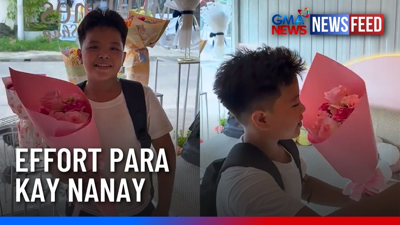 11-year-old boy saves up to buy flowers for his...