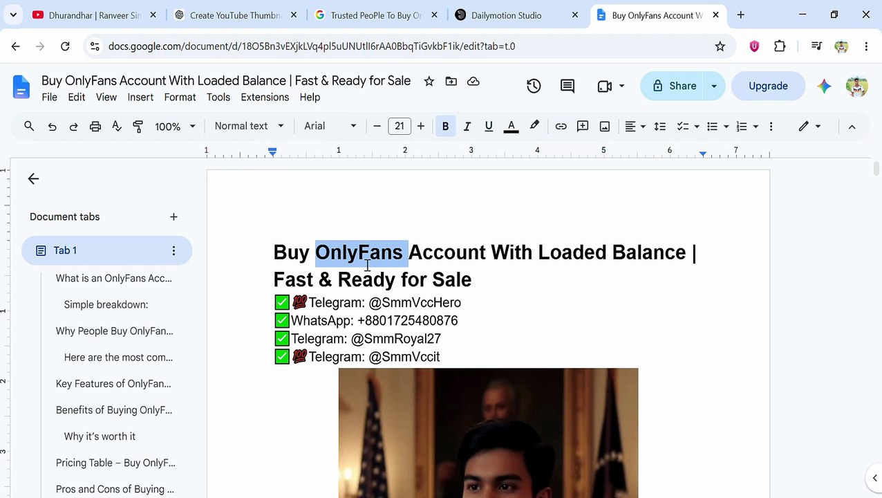 Best 02 WebSites To Buy OnlyFans Account With Balance — Information