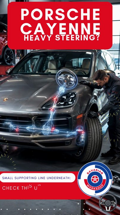 Porsche Cayenne Power Steering Feels Heavy Check This Unusual Cause