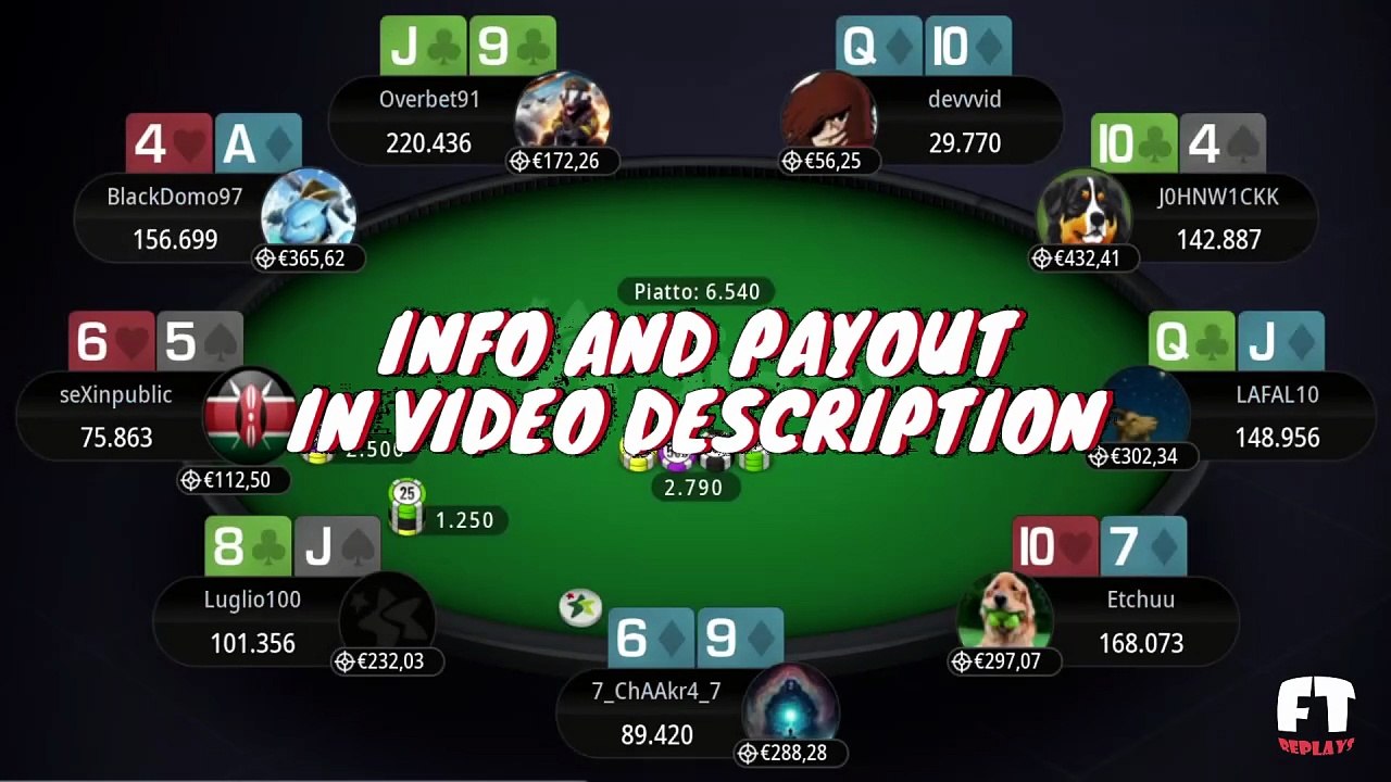 🇮🇹 SUNDAY HIGH ROLLER BOUNTY ELITE [8-MAX] 16/08/2026 - Final Table Replay