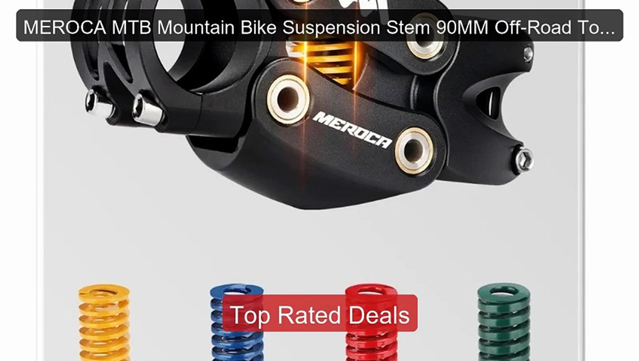 MEROCA MTB Mountain Bike Suspension Stem 90MM O...