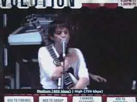 Placebo Taste in men live at projekt revolution 2007