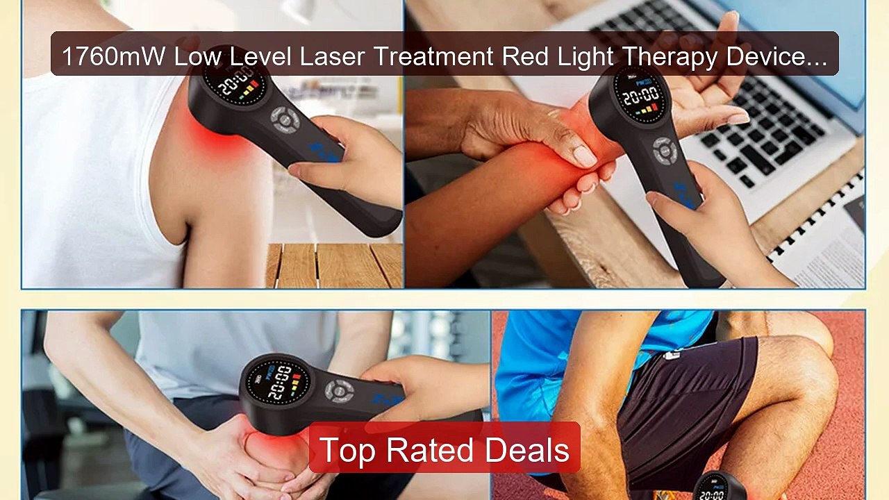 1760mW Low Level Laser Treatment Red Light Ther...