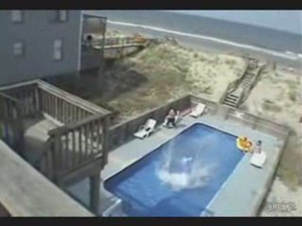 Huge Pool Jump