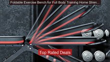 Foldable Exercise Bench for Full Body Training Home Strength T... -- Best Buy 2026 | Great Quality!