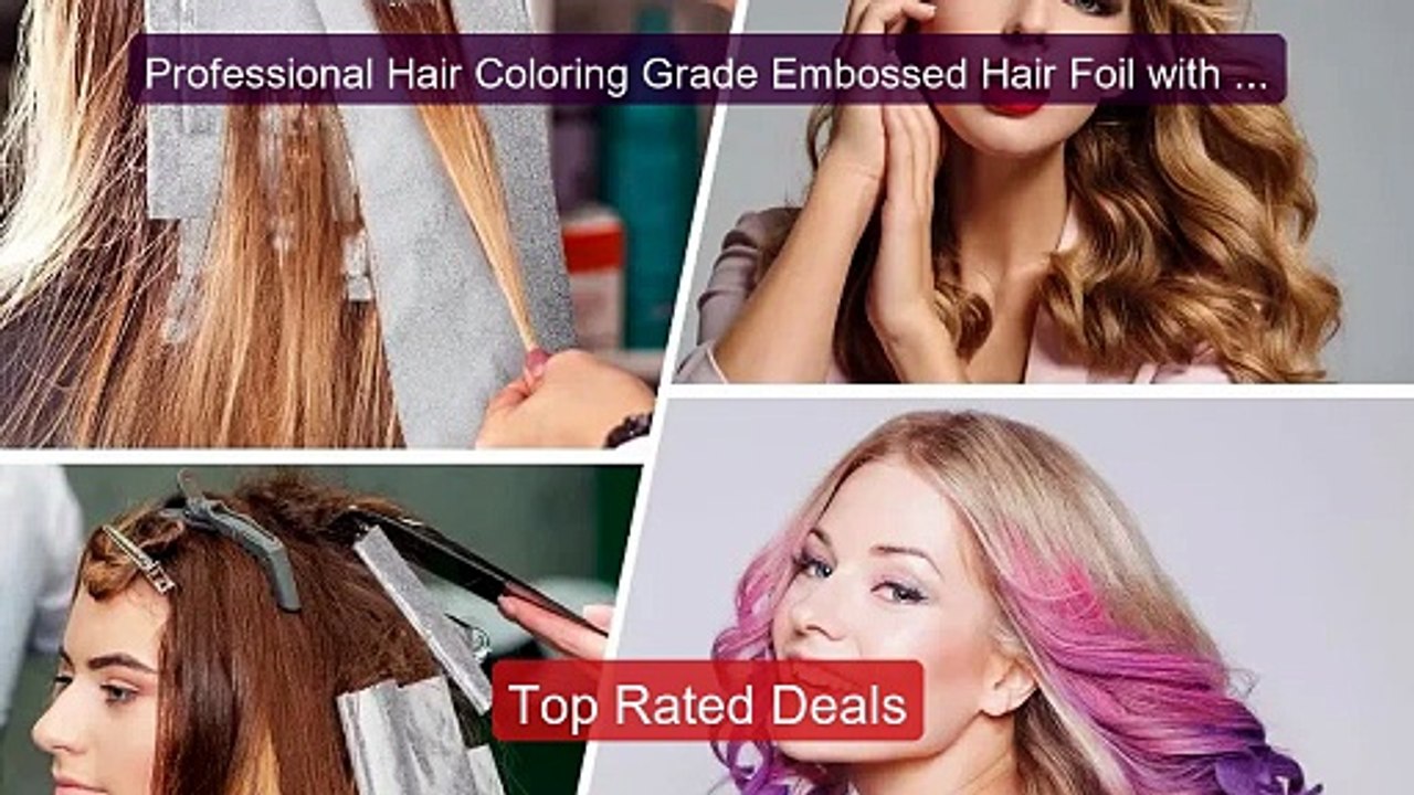 Professional Hair Coloring Grade Embossed Hair Foil with Anti-... -- Hot Deal 2026 | Limited Offer!