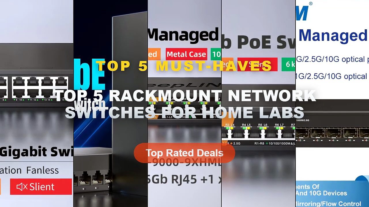 Don't Buy Top 5 Rackmount Network Switches For...