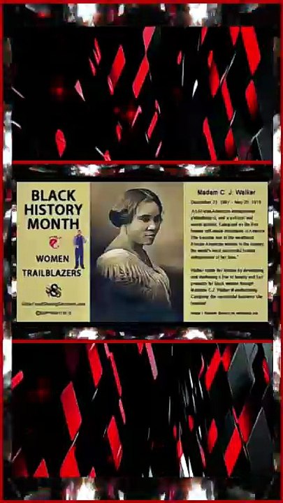 From Poverty to Millionaire: The Incredible Madam C.J. Walker Story! 👑✨