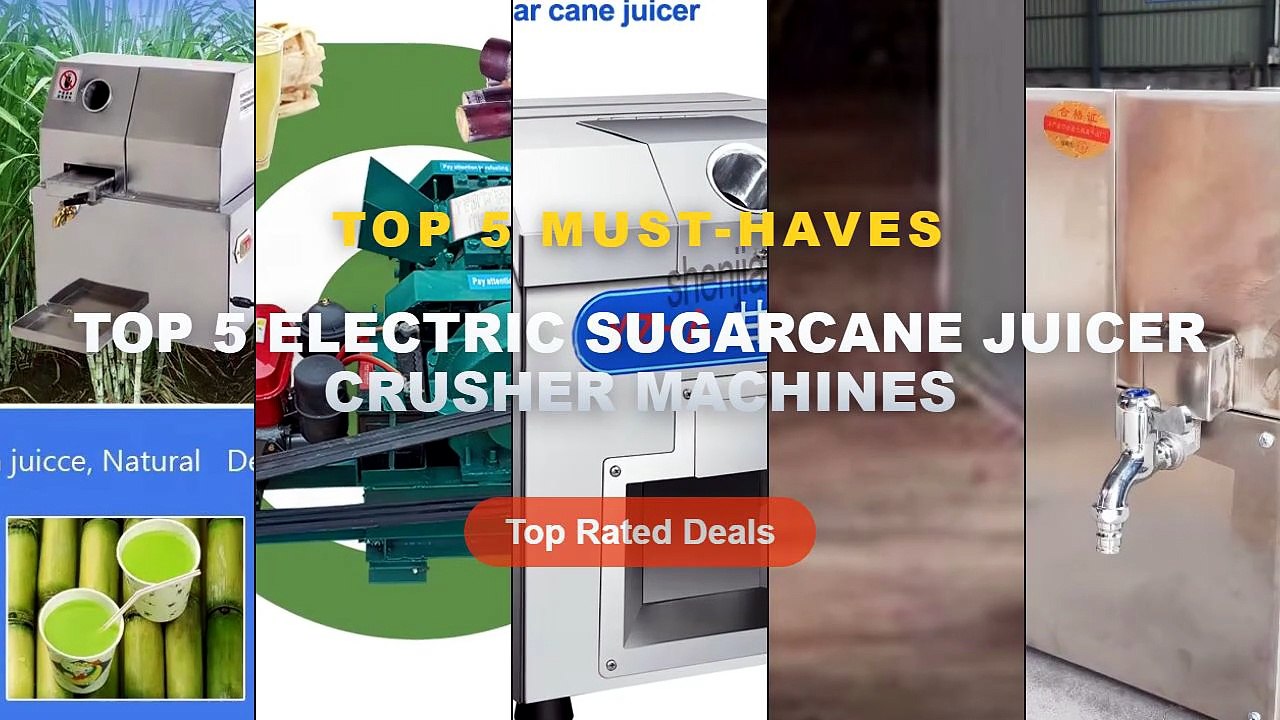 Top 5 Best Top 5 Electric Sugarcane Juicer Crus...