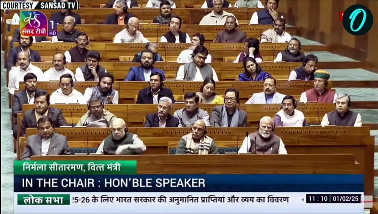 Union Budget 2025: FM Ends Budget Speech With Big Income Tax Relief, Youth And Nari The Key Focus [Full Movie]