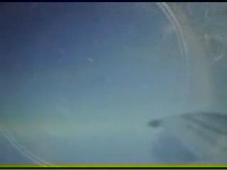 UFO BUZZES AIRPLANE