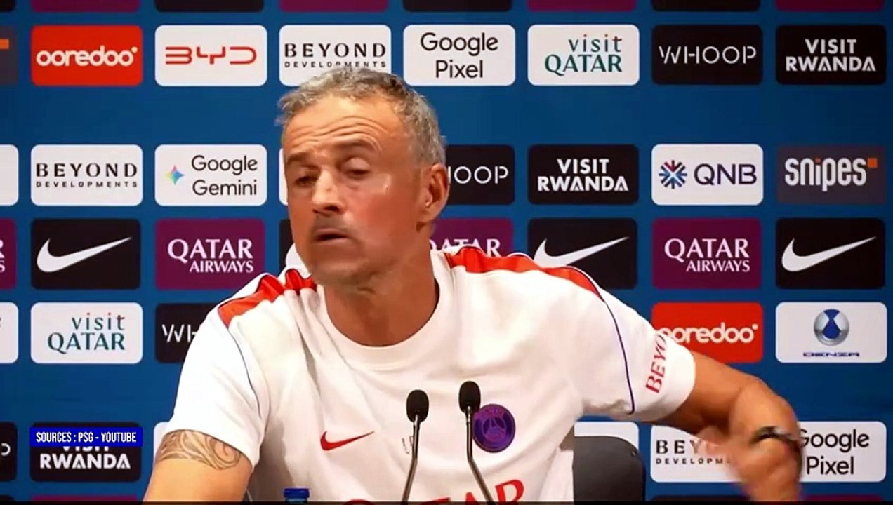 Luis Enrique réagit à la lourde suspension de Nuno Mendes