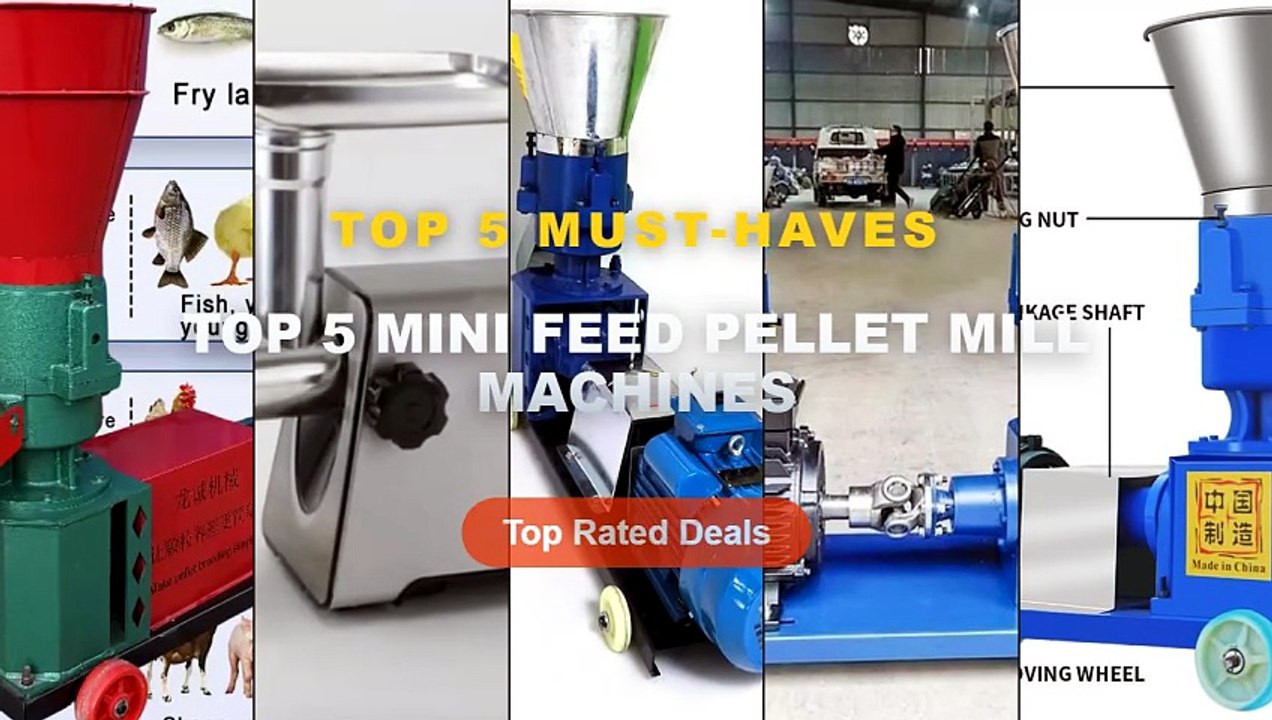 Best Top 5 Mini Feed Pellet Mill Machines on Al...