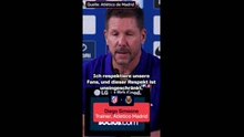 Alvarez-Abgang? Das sagt Simeone