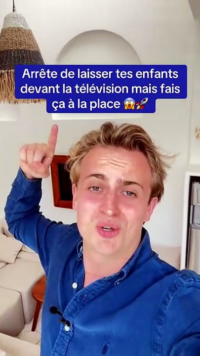 Arrête de laisser tes enfants devant la télévision 😱🚀