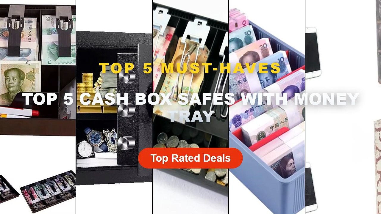 Best Top 5 Cash Box Safes With Money Tray on Al...