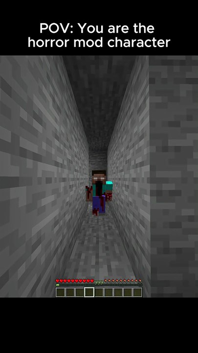 Horror mod #minecraft #shorts