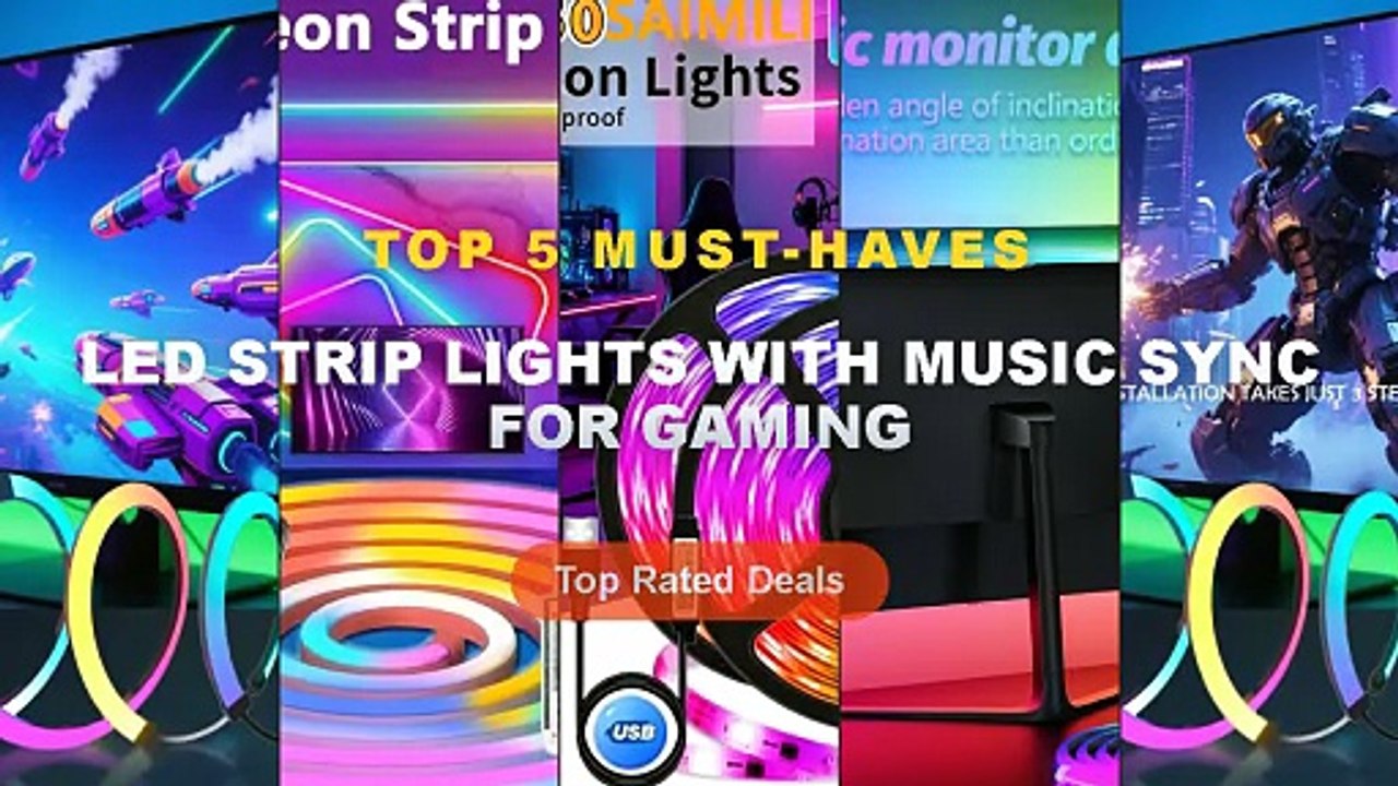 Don't Buy LED Strip Lights With Music Sync For...