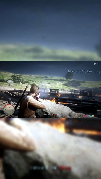 Oil Field Gunfight Scene RDR2 Mission My Last Boy